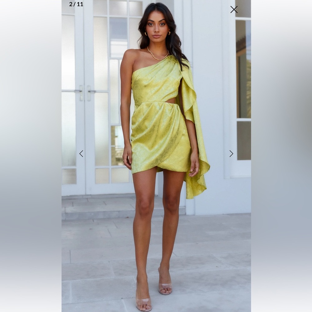 Runaway the Label Cerita Dress in Citrus